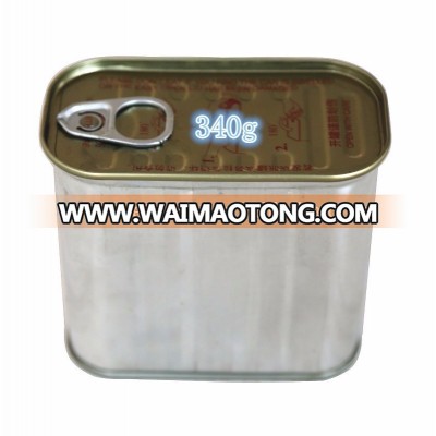 High quality 198g*36tins chicken luncheon meat of low price